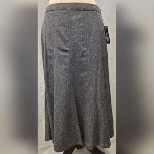 New w/ Tags East 5th Gray Tweed A-Line Skirt